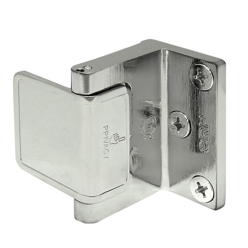 Privacy Door Latch, Polished Chrome